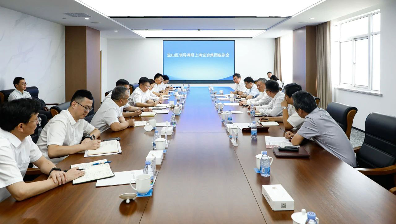 宝山区委书记李晨昊一行调研9428cn太阳集团古天乐